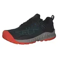 KEEN Herren NXIS Evo Waterproof Kein Absatz, Sea Moss/Scarlet Ibis, 42 EU