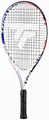 Tecnifibre Kinder-Tennisschläger T-Fight Club 23in/200g (6-9 Jahre) weiss - besaitet -, (1) Griffstärke: 000 (3" 3/4)