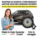 Notrad 17" Renault Captur 5-Loch mit Wagenheber Gratis R17 DOT 2025