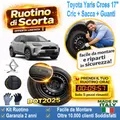 Notrad 17" Für Toyota Yaris Cross Mit Wagenheber 1.5T, Tasche & Handschuhe