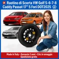 Notrad 17" VW Volkswagen Golf 5 6 7 8 T-Roc 5-Loch 125/80R17 DOT 25