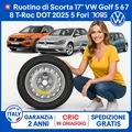 Ruotino Scorta Volkswagen Golf T-Roc 17 Zoll 5-Loch DOT 2025