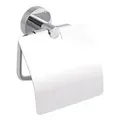 tesa Smooz Toilettenpapierspender Chrom, Metall Silber