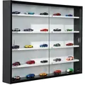 Hängevitrine in Schwarz