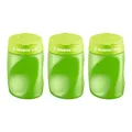 STABILO - Ergonomischer Dosen-Spitzer für Rechtshänder - EASYsharpener - 3 in 1-3er Pack - grün