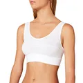 CALIDA Elastic Bustier Damen, mit breitem Softbund, natürlich atmungsaktive und weiche Single Jersey-Qualität