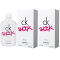 Calvin Klein CK One Shock for Her 2 x 200 ml Eau de Toilette EDT Set