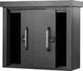 GFP Geräteschrank Metall 135x55x112 cm Gartenschrank Schiebetür anthrazit inkl. Fußboden