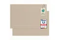 Komfortec Badematte Badvorleger aus 100% Baumwolle, 50x80 cm Duschvorleger, Waschbar Duschmatte, Frottee, Rechteckig, 800 g/m², 2er Set, Saugfähig & Schnelltrocknend