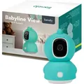 Lionelo Video Babyphone Babyline View, Kamera 330° mit Smartphone-Ansicht, Drehbare, Bewegungserkennung