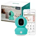 Babyphone Drehbare Kamera mit Smartphone-Ansicht BABYLINE VIEW Bewegungserkennun
