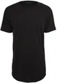 Build Your Brand Rundhalsshirt Shaped Long Herren T-Shirt