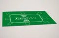 Piatnik Pokerteppich grün 60 x 90 cm - Spielmatte für Pokerabende