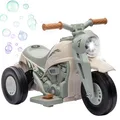 Kinder Elektro-Motorrad, 6V Kindermotorrad mit Musik, Blasen, Kinderfahrzeug