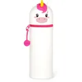 Legami KA0012 2-in-1-Federmäppchen aus Silikon - Kawaii Einhorn