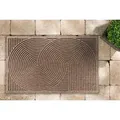 Astra FUßMATTE Graphic Deluxe, Sand, Textil, Struktur, rechteckig, 45x75 cm, schmutzabweisend, für Fußbodenheizung geeignet, rutschhemmend, pflegeleicht, Teppiche & Böden, Fuß & Stufenmatten, Fußmatten und Schmutzfangmatten