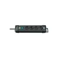Brennenstuhl Premium-Line 4-fach schwarz, 1,8 m Premium-Line Steckdosenleiste 4-fach schwarz 1,8 m H05VV-F 3G1,5 (1951140100)