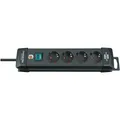 brennenstuhl Premium-Line 4-fach Steckdosenleiste mit Schalter 1,8 m schwarz
