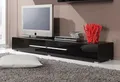 Lowboard HÖLTKEMEYER "Aqua", schwarz (schwarz, schwarz), Sideboards, Lowboard, TV-Board, TV-Schrank, Breite 180 cm