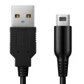 USB Ladegerat Netzteil Daten Kabel 1,2m Schwarz Kompatibel mit Ninten New 3DS XL