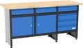GÜDE Werkstatteinrichtung Werkstattwagen Werkbank Werkzeugschrank GW 6/2 XL
