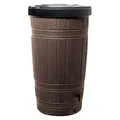 WOODCAN 265L Regenwassertank, Abmessungen (mm) 648x648x1128, Farbe Braun