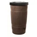 Prosperplast Woodcan Regenwasserbeh4ter 265 L Braun, H4,8 x D64,8 cm