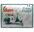 Nostalgic-Art Metallschild Blechschild 30 x 40 cm - Vespa - Italian Legend