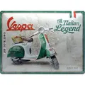 Nostalgic-Art - Retro Blechschild Metallschild 30x40cm - Vespa Italian Legend