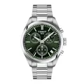 Montre Tissot PR 100 Chrono Acier cadran vert