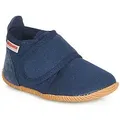 Giesswein  Pantoffeln Kinder STRASS SLIM FIT  in Blau, 23