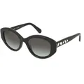 Swarovski SK6005 Damen-Sonnenbrille Vollrand Mehreckig Acetat-Gestell, schwarz