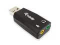 Equip USB-Soundadapter Soundkarte USB 2x3.5mm Stereo Mic-In Line-Out extern