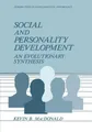 Social and Personality Development (Perspectives in Developmental Psycholog