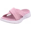 Skechers GO WALK Flex Sandal - Impressed Damen Sandale Flip Flop pink 42 - Violett - 42