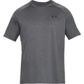 Under Armour Men's Tech 2.0 Short Sleeve T-Shirt - Carbon Heather / / Black - LG