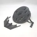 Dunlop Fahrradhelm Licht Fahrradhelm Damen Herren Verstellbar von 55 bis 58 CM (
