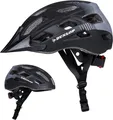 DUNLOP MTB Helm Größe M mit LED-Rücklicht, schwarz | B-WARE