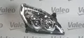 Scheinwerferleuchte links H1 043016 VALEO für OPEL VECTRA C CC VECTRA C Caravan