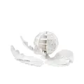 Donkey Products My First Globe Papierglobus, Papier Globus zum Ausmalen, Recyceltes Papier, Weiß, 27 cm, 400714