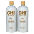 Farouk Chi Keratin Rekonstruktion 2 x 946 ml Conditioner für alle Haartypen Set