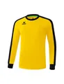 Erima Sport-Langarmshirt Trikot Retro Star (100% Polyester) gelb/schwarz Herren