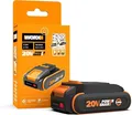 Worx WA3639 PowerShare Akku 20V 2Ah Ersatzbatterie kompatibel mit 20V Geräten