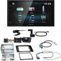 Kenwood DMX-125DAB USB Bluetooth MP3 DAB+ Einbauset für Mercedes ML W164