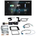 Kenwood DMX-125DAB USB Bluetooth MP3 DAB+ Einbauset für Mercedes ML W164