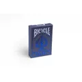 Foil Back Cobalt Blue Spielkarten, 52 Karten und 2 Joker