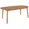 barths Gartentisch Siena akazie rechteckig abgerundet 180,0 - 240,0 x 100,0 x 75,0 cm