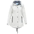 MADSea Regenjacke Friesennerz Weiß wasserdichter Regenmantel weiß maritim weiß 42