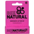 BEE NATURAL Lippenpflegestift Granatapfel