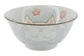 WestCraft Snackschale Tokio Japan Design Katzen Schalen Kawaii Cat Tayo Schüssel Blue & Pink, Porzellan, (1-tlg), Ramen Reis Nudel Suppen Dessert Bowl, Blau Kawaii Cat 15x7cm